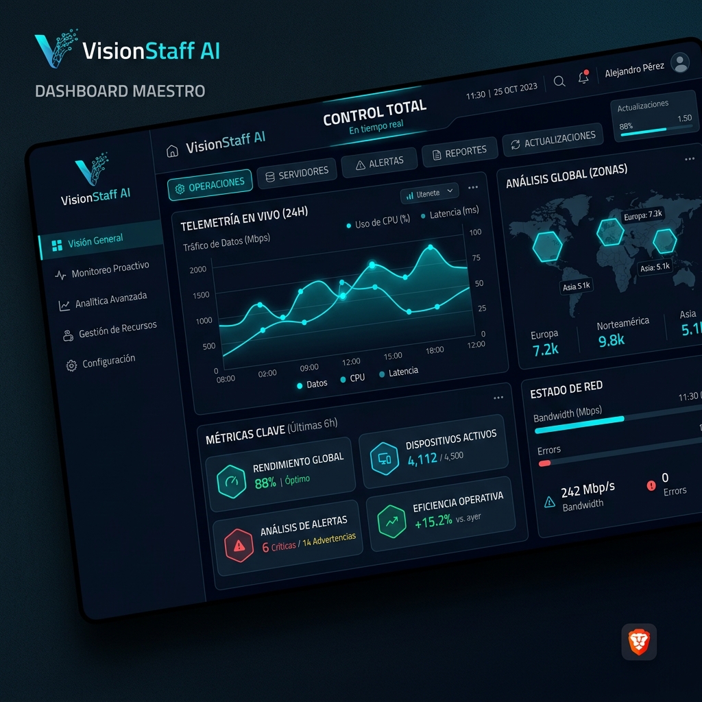 Dashboard Maestro